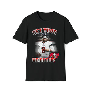 Baker "Get Your Weight Up" (Unisex) Softstyle T-Shirt