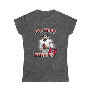 Baker "Get Your Weight Up" Women's Softstyle Tee