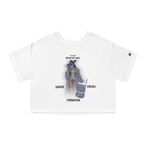 Beyonce Chair Cropped T-Shirt