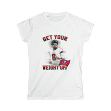 Load image into Gallery viewer, Baker &quot;Get Your Weight Up&quot; Women&#39;s Softstyle Tee