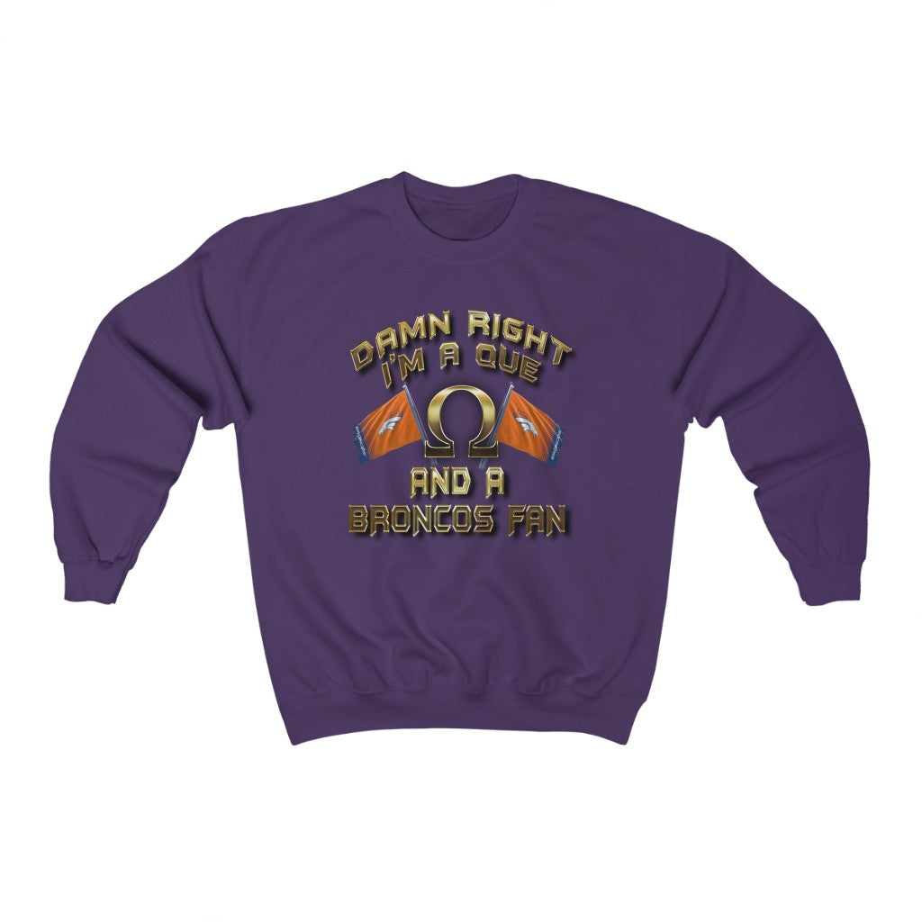 Omega Broncos Heavy Blend™ Crewneck Sweatshirt