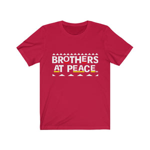 Brothers At Peace Unisex Jersey Short Sleeve Tee