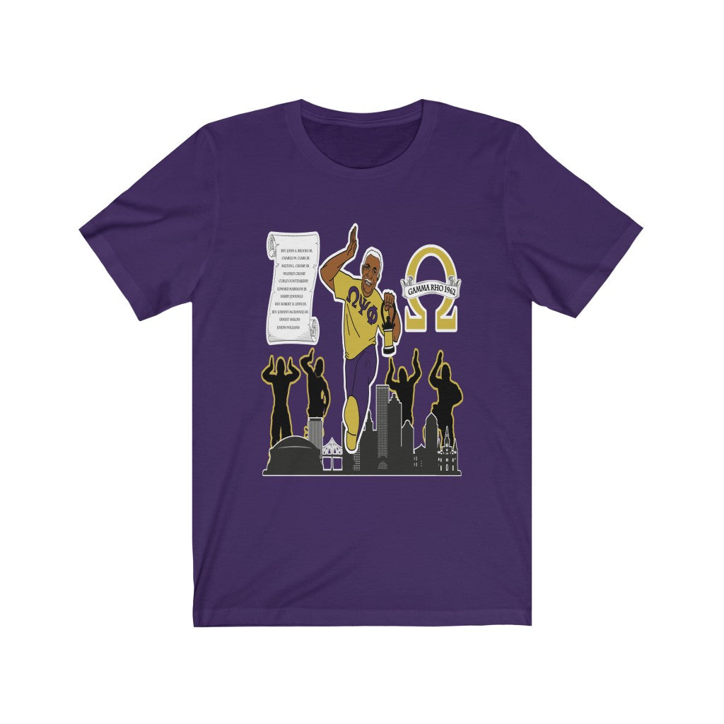 Gamma Rho Jersey Short Sleeve Tee