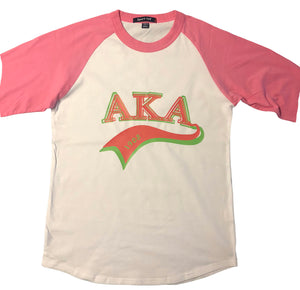 Alpha Kappa Alpha Baseball Shirt