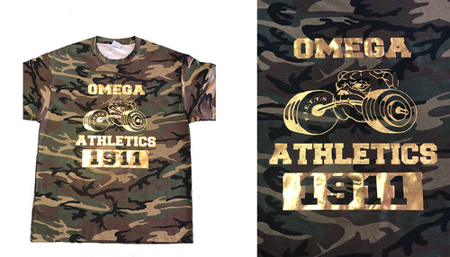 Athletic Bruhz Camou Metallic Gold 