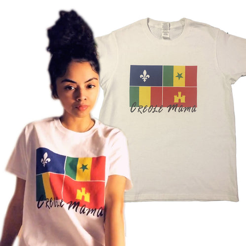 Creole Momma Women's Round Neck t-shirt (On Next Level brand)