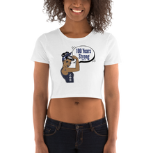 Load image into Gallery viewer, Zeta Phi Beta 100 Years Strong Women&#39;s Crop Top