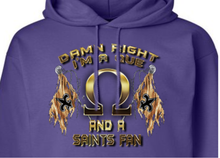 Load image into Gallery viewer, Omega Saints Heavy Blend™ Hooded Sweatshirt