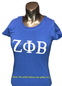 Zeta Phi Beta In Glitter