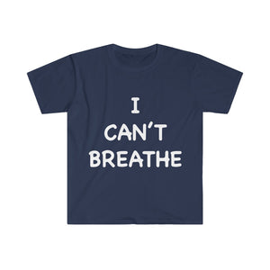 Copy of Can't Breathe # Men's Fitted Short Sleeve Tee