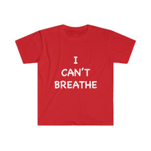 Load image into Gallery viewer, Can&#39;t Breathe # Unisex Fitted Short Sleeve Tee (Selective Colors Available)