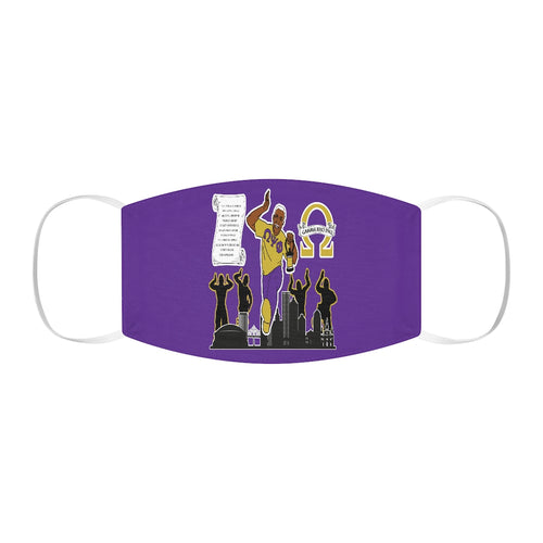 Gamma Rho Snug-Fit Polyester Face Mask