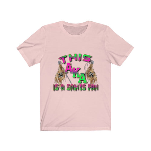 AKA Saints Fan Jersey Short Sleeve Tee