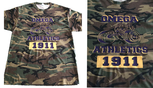 Athletic Bruhz Camo Metallic Puprle & Gold 