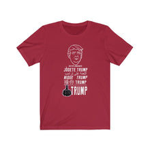 Load image into Gallery viewer, F Trump In 5 Different Languages Jersey Short Sleeve Tee