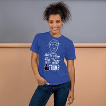 Load image into Gallery viewer, F Trump In 5 Different Languages Jersey Short Sleeve Tee