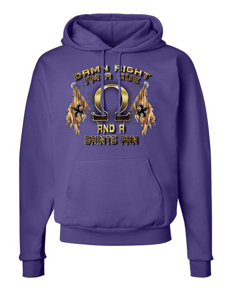 Omega Saints Heavy Blend™ Hooded Sweatshirt