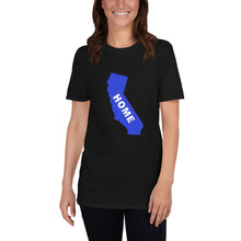 Load image into Gallery viewer, Home California In Blue, Short-Sleeve Unisex T-Shirt (On Gildan brand)