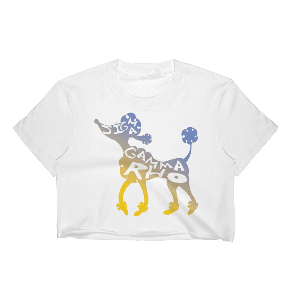 Sigma Gamma Rho Women's Crop Top