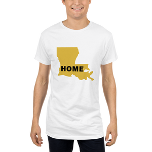 Home Louisiana in Gold (shirt type/Bella+Canvas Unisex)
