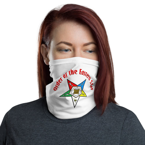 Eastern Star #4 Face Mask Cover & Neck Gaiter