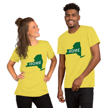 Load image into Gallery viewer, Home New York in Green, Short-Sleeve Unisex T-Shirt (On Bella brand)