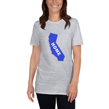 Load image into Gallery viewer, Home California In Blue, Short-Sleeve Unisex T-Shirt (On Gildan brand)