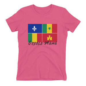 Creole Momma Women's Round Neck t-shirt (On Next Level brand)