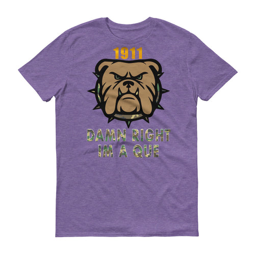 I'm a Que!!!  Short-Sleeve T-Shirt   PURPLE