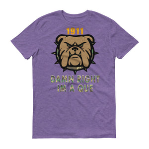 I'm a Que!!!  Short-Sleeve T-Shirt   PURPLE