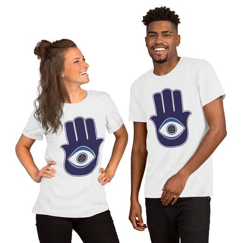 All Seeing Saints Eye Short-Sleeve Unisex T-Shirt