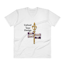 Load image into Gallery viewer, YOUR PERSONAL DESIGN on V-Neck T-Shirt
