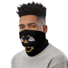 Load image into Gallery viewer, 32nd Black Face Mask Cover &amp; Neck Gaiter