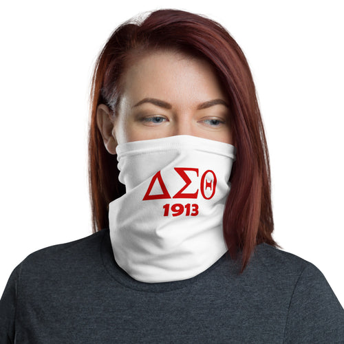 Delta Sigma Theta #4 Face Mask & Cover Neck Gaiter
