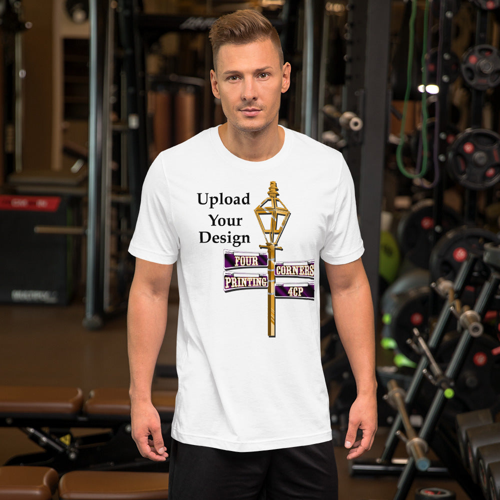 YOUR PERSONAL DESIGN (On Bella Canvas 3001, Short-Sleeve Unisex T-Shirt)