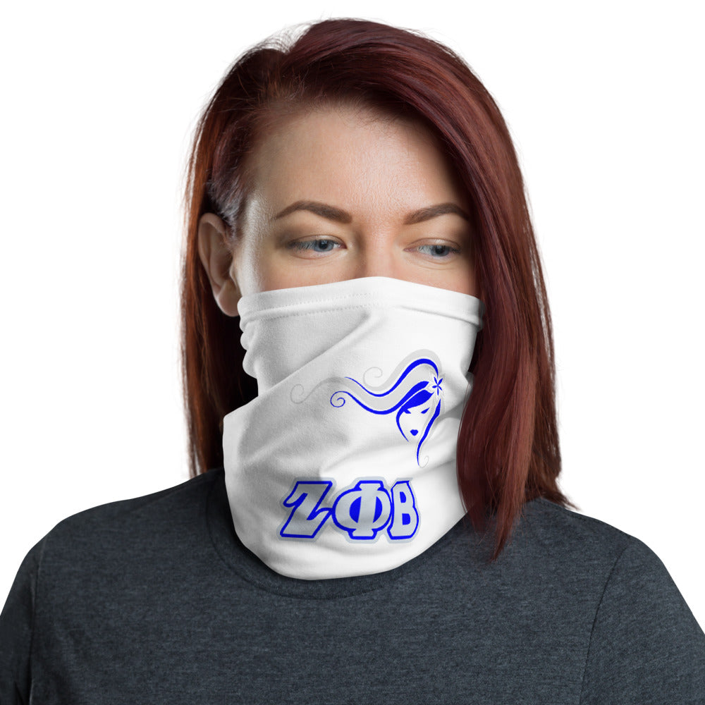 Zeta Phi Beta #2 Face Mask Cover & Neck Gaiter