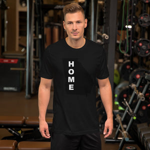 Home Georgia  in Black, Short-Sleeve Unisex T-Shirt (On Bell+Canvas)