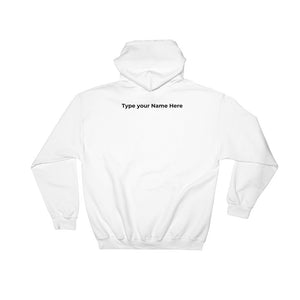 Gildan 18500 Unisex Heavy Blend Hooded Sweatshirt FRONT AND BACK