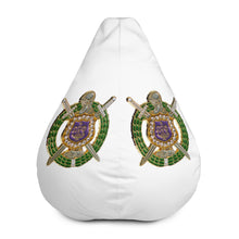 Load image into Gallery viewer, Omega Psi Phi Bean Bag Chair w/ filling