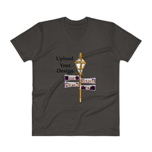 Load image into Gallery viewer, YOUR PERSONAL DESIGN on V-Neck T-Shirt