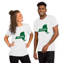 Load image into Gallery viewer, Home New York in Green, Short-Sleeve Unisex T-Shirt (On Bella brand)