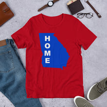 Load image into Gallery viewer, Home Georgia in Blue, Short-Sleeve Unisex T-Shirt