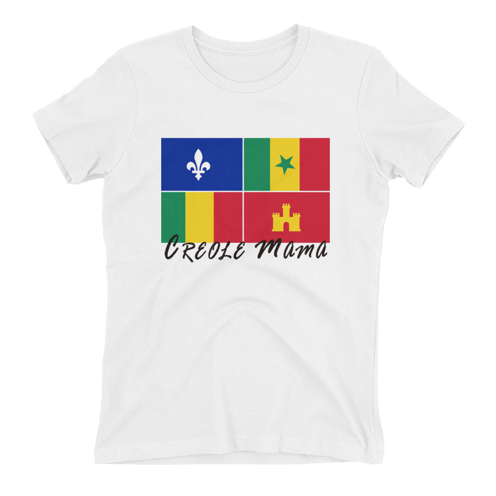 Creole Momma Women's Round Neck t-shirt (On Next Level brand)