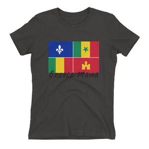 Creole Momma Women's Round Neck t-shirt (On Next Level brand)