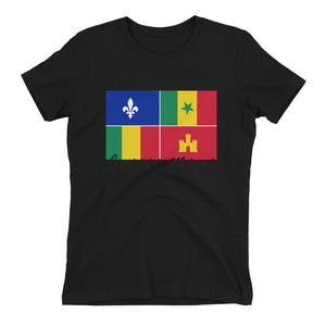 Creole Momma Women's Round Neck t-shirt (On Next Level brand)