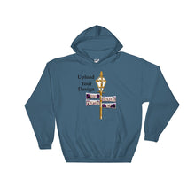 Load image into Gallery viewer, Gildan 18500 Unisex Heavy Blend Hooded Sweatshirt FRONT AND BACK