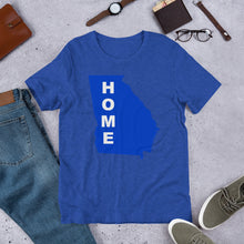 Load image into Gallery viewer, Home Georgia in Blue, Short-Sleeve Unisex T-Shirt