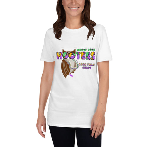 Mardi Gras Hooters Short-Sleeve Unisex T-Shirt