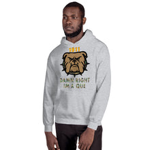 Load image into Gallery viewer, I&#39;m A Que Hoodie (Gray or Black) Direct To Garment