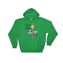 Load image into Gallery viewer, Gildan 18500 Unisex Heavy Blend Hooded Sweatshirt FRONT AND BACK